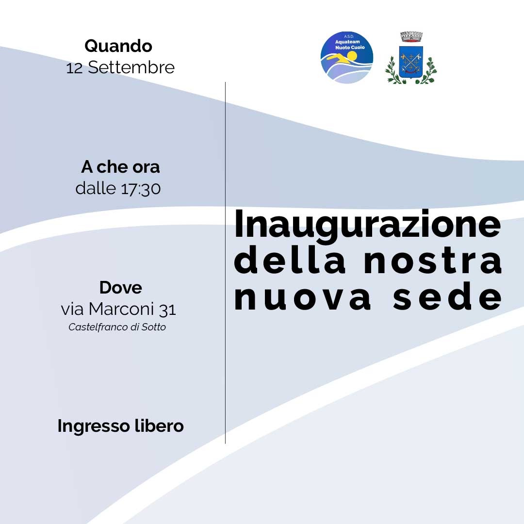 INAUGURAZIONE